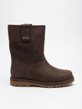 Timberland Brown Leather Mid-Calf Boots