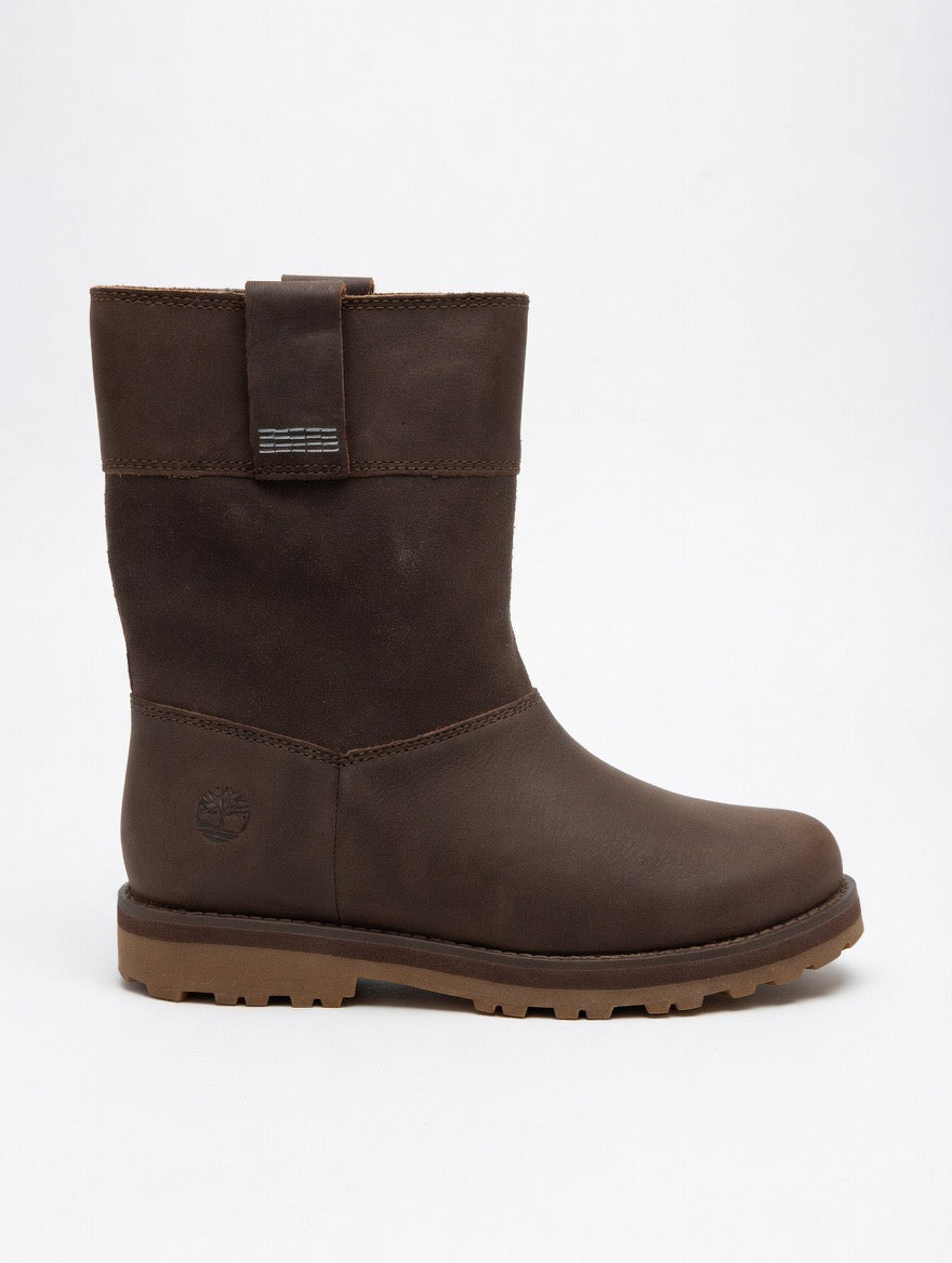 Timberland Brown Leather Mid-Calf Boots